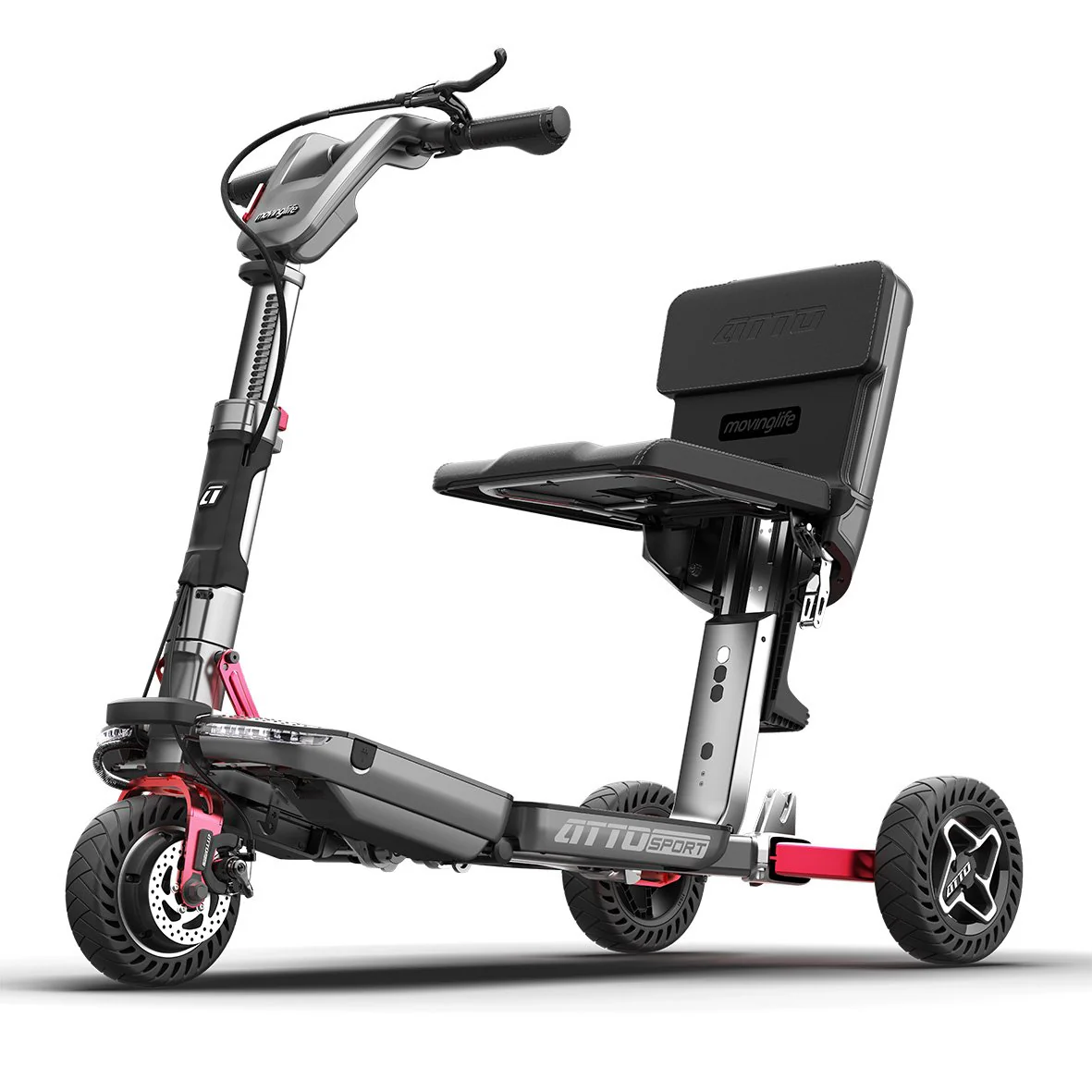 Atto Sport lightweight folding mobility scooter - SRC Mobility UK