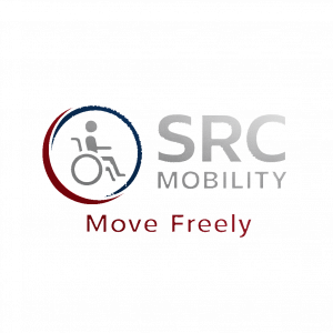 SRC Mobility logo – Move Freely | Premium Lightweight Power Wheelchairs & Mobility Scooters UK