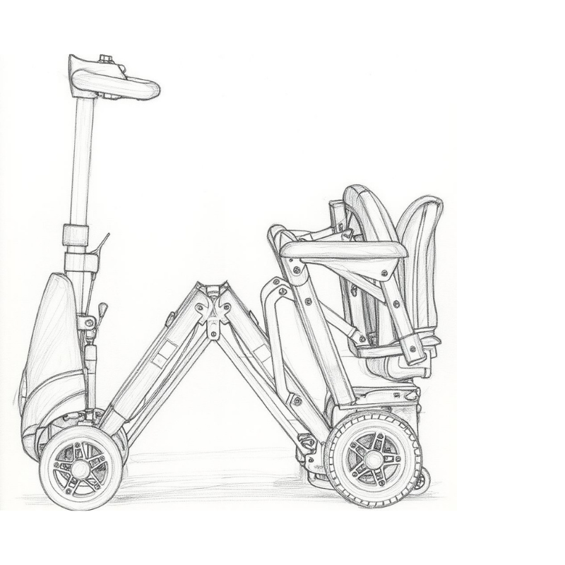 Folding Mobility Scooters